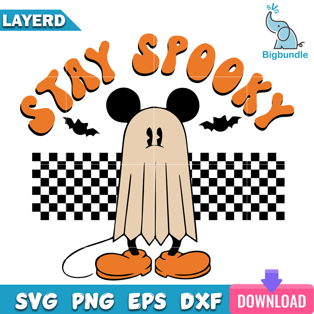 Scary Mickey Mouse PNG Halloween Party PNG Download