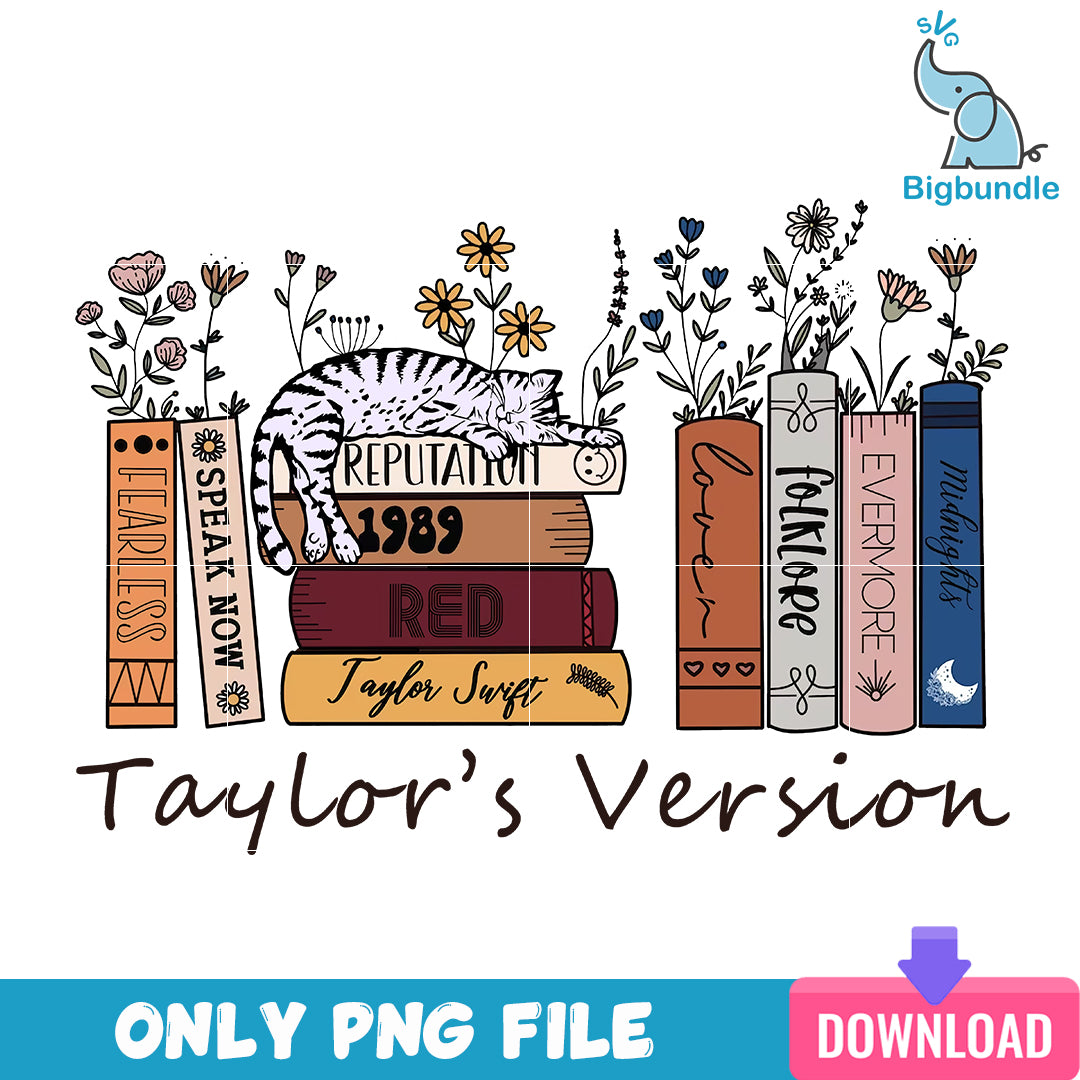 Taylor Swift PNG Lover Illustration Bundle Png Pdf and Svg 