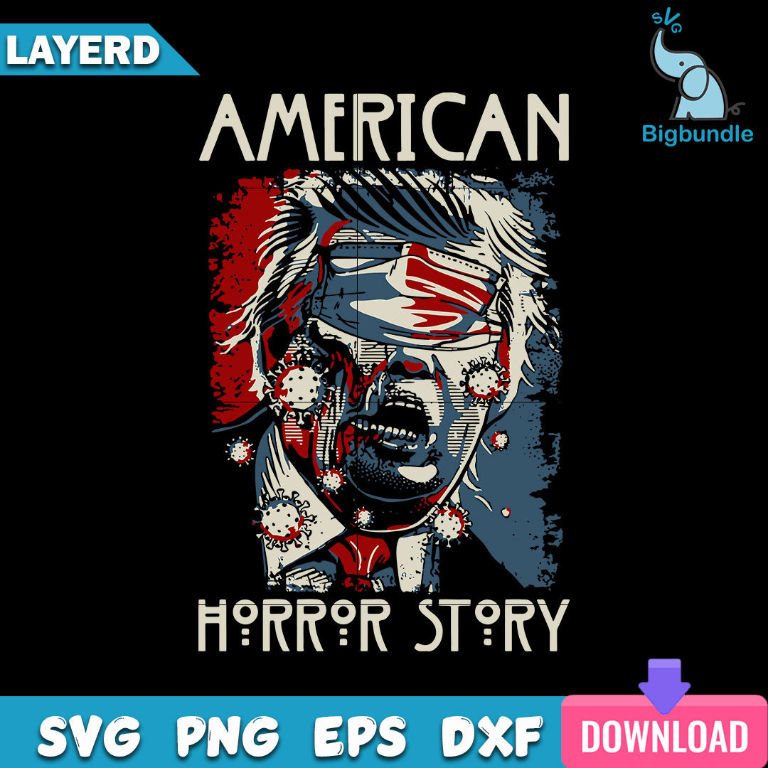 American Horror Story Trump Coronavirus Svg, Halloween Svg, SG22062303