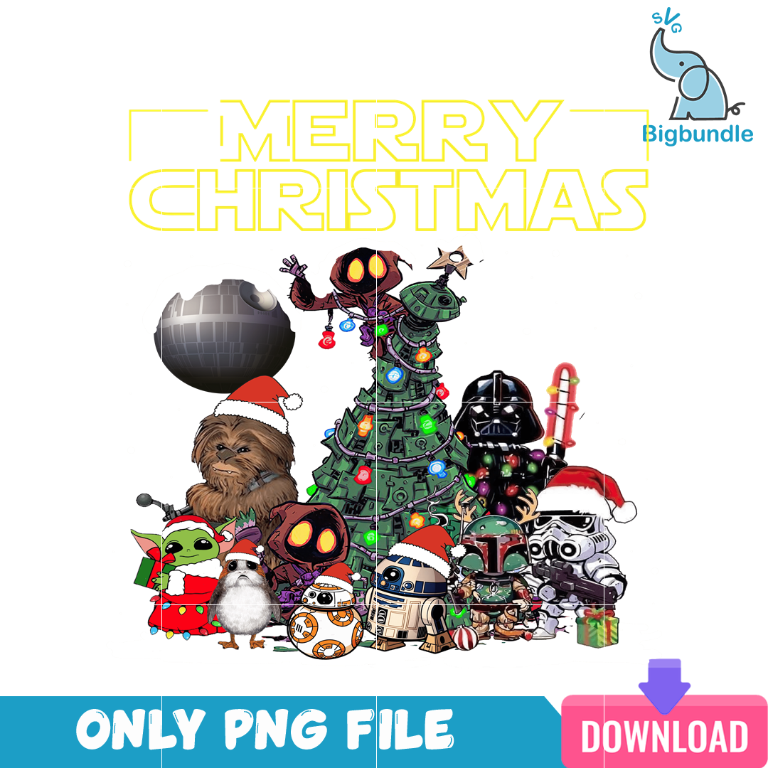 Star Wars Merry Christmas PNG