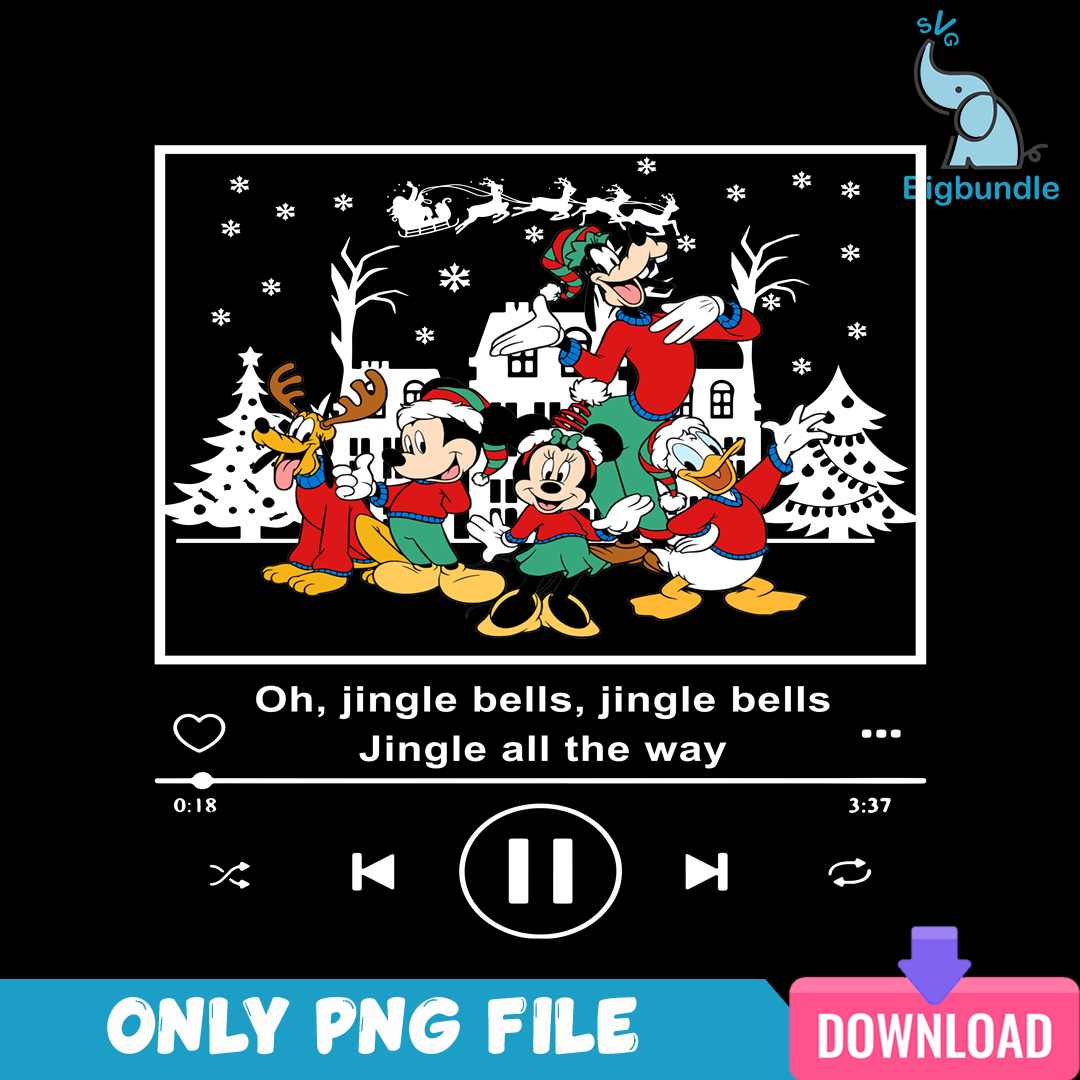 Disney Jingle Bells PNG