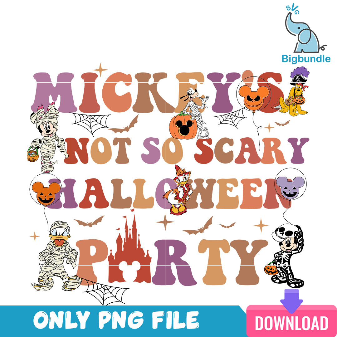 Mickey's not so scary halloween party