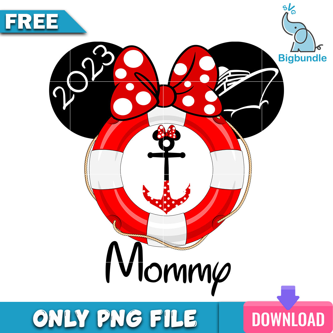 Minnie disney mommy 2023 png