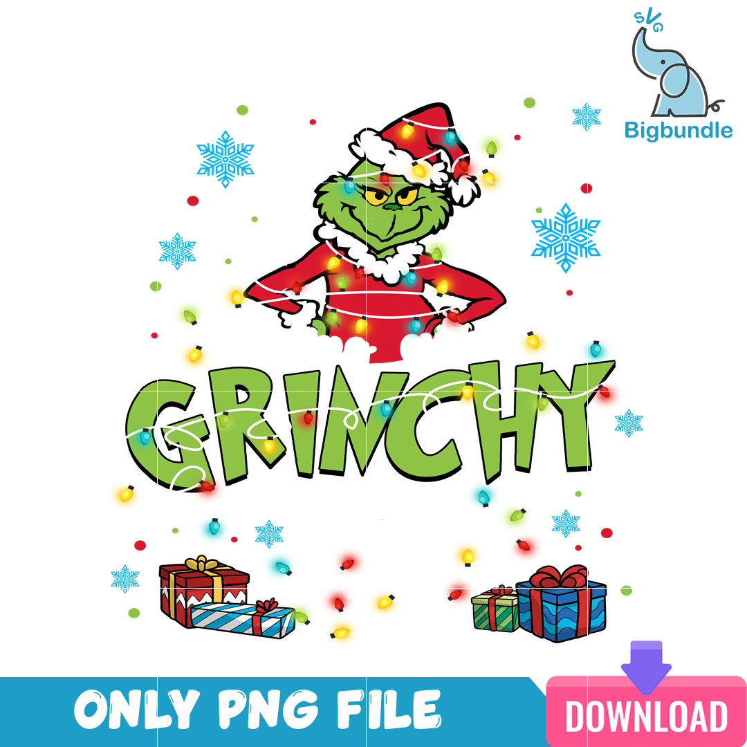 Grinch Christmas Gifts PNG