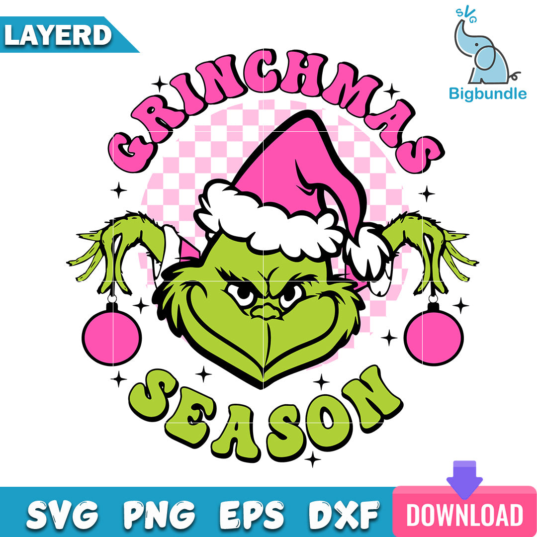 Grinchmas Season SVG