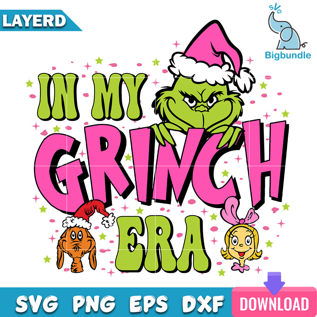 In The Grinch Era Christmas SVG
