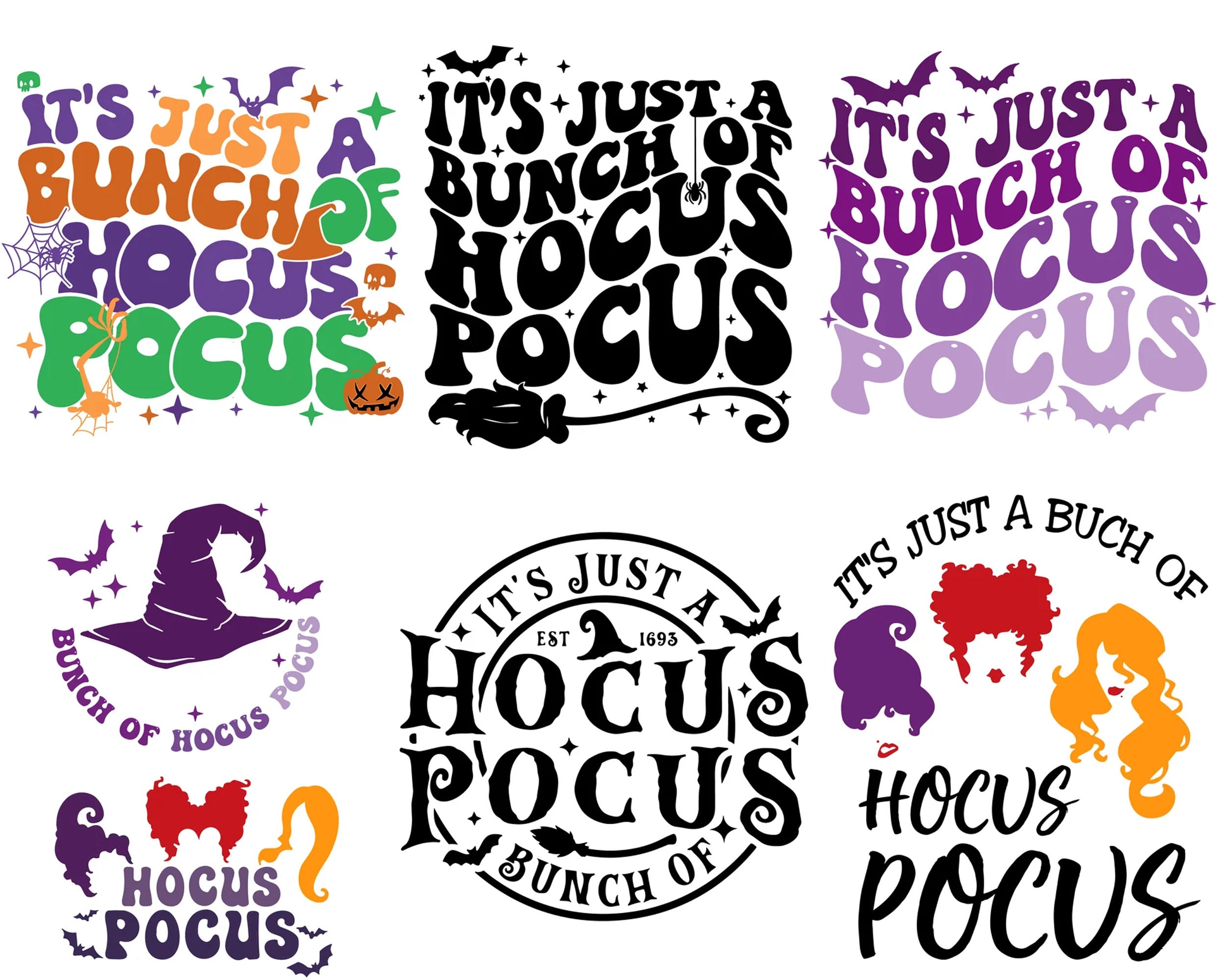 It's just a bunch of hocus pocus bundle svg, Hocus Pocus svg Bundle