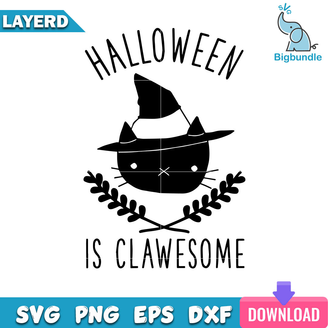 Halloween Is Clawesome Svg, Halloween Svg, SG13072372
