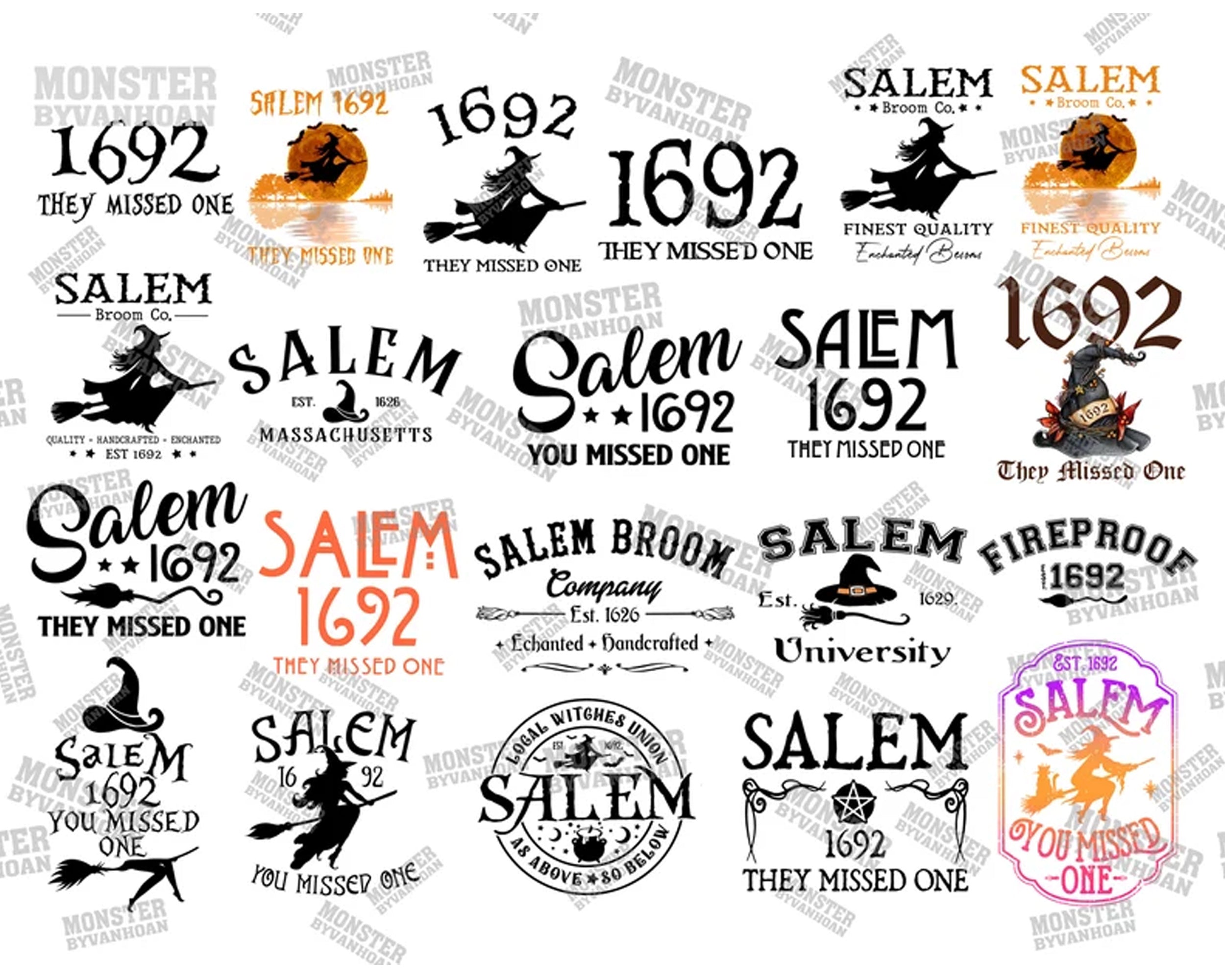 Bundle Salem 1692 They Missed One Png