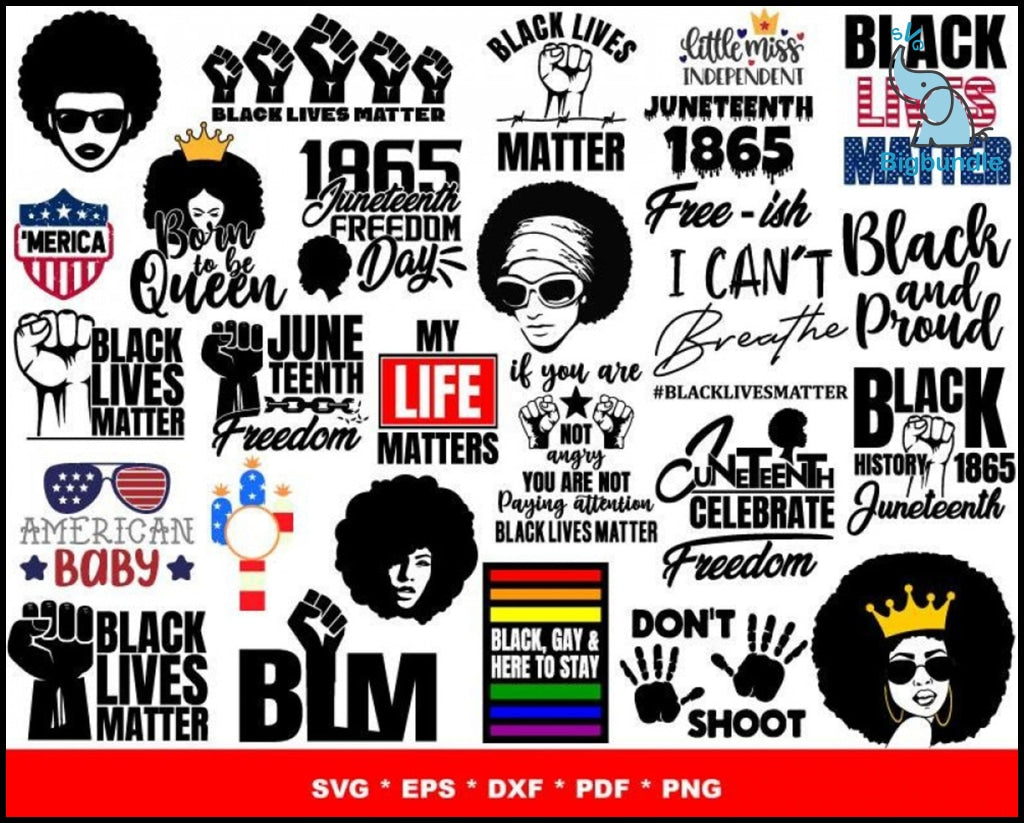 1000+ Black Lives Matter Svg Mega Bundle 1.0 Svg