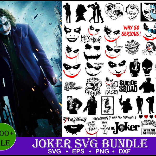 COD1198 Joker SVG, Joker Vector, Joker Silhouette SVG, Joker Silhouette  Vector, Joker Cut File, Joker Png, Joker Clipart, Scream - Etsy