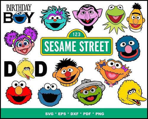 1000+ Sesame street svg designs, Fun Disney bundle, Disney svg bundle,