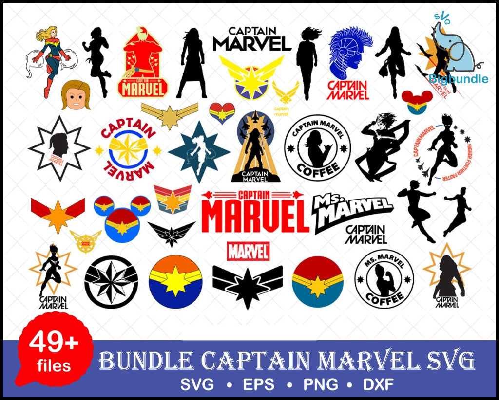 49+ Captain Marvel Svg Bundle America Vectors Marvel Svg Svg