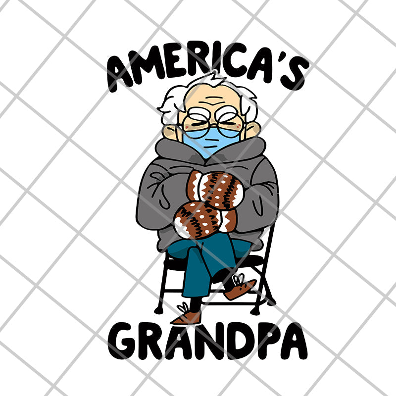 America's Grandpa svg, png, dxf, eps digital file FTD07062103