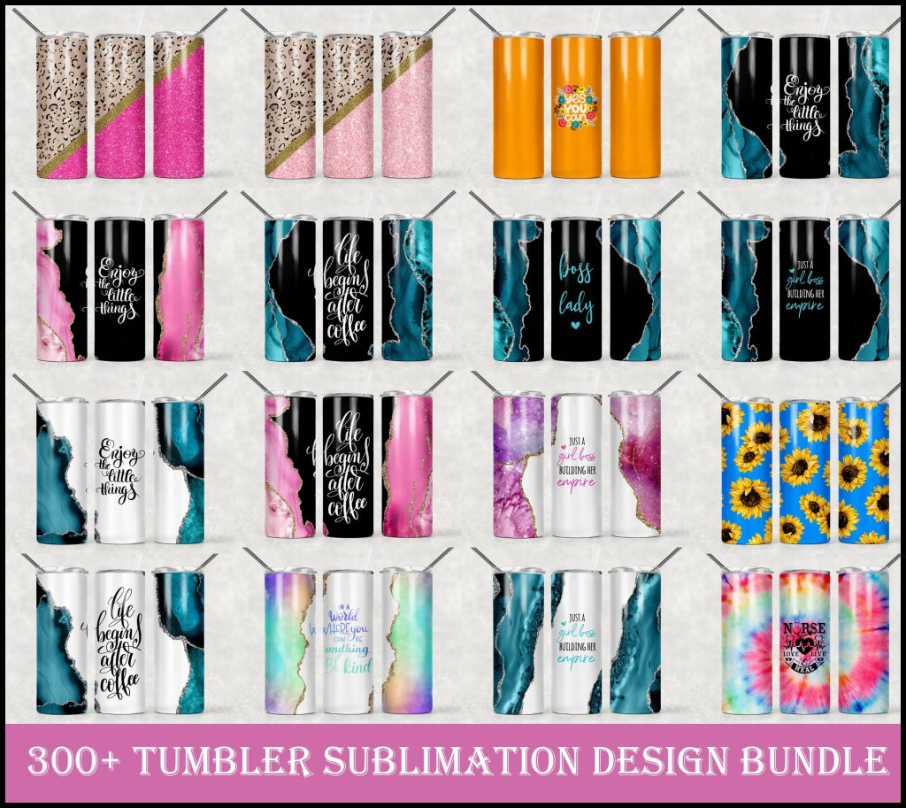 5000+ Huge Tumbler Bundle Sublimation Bundle 20Oz Skinny Svg
