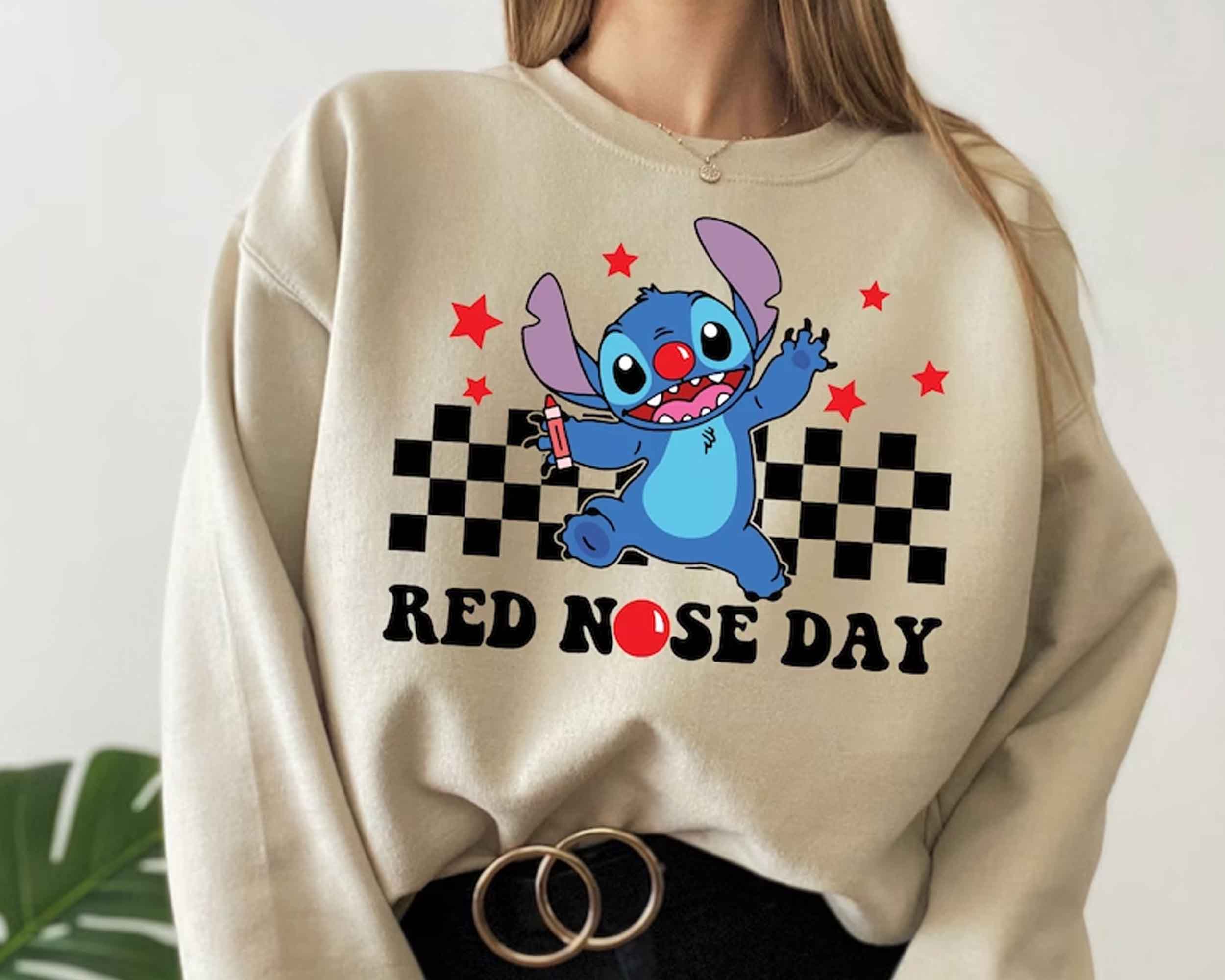 Red Nose Day Stitch - cut file - digital download - SVG