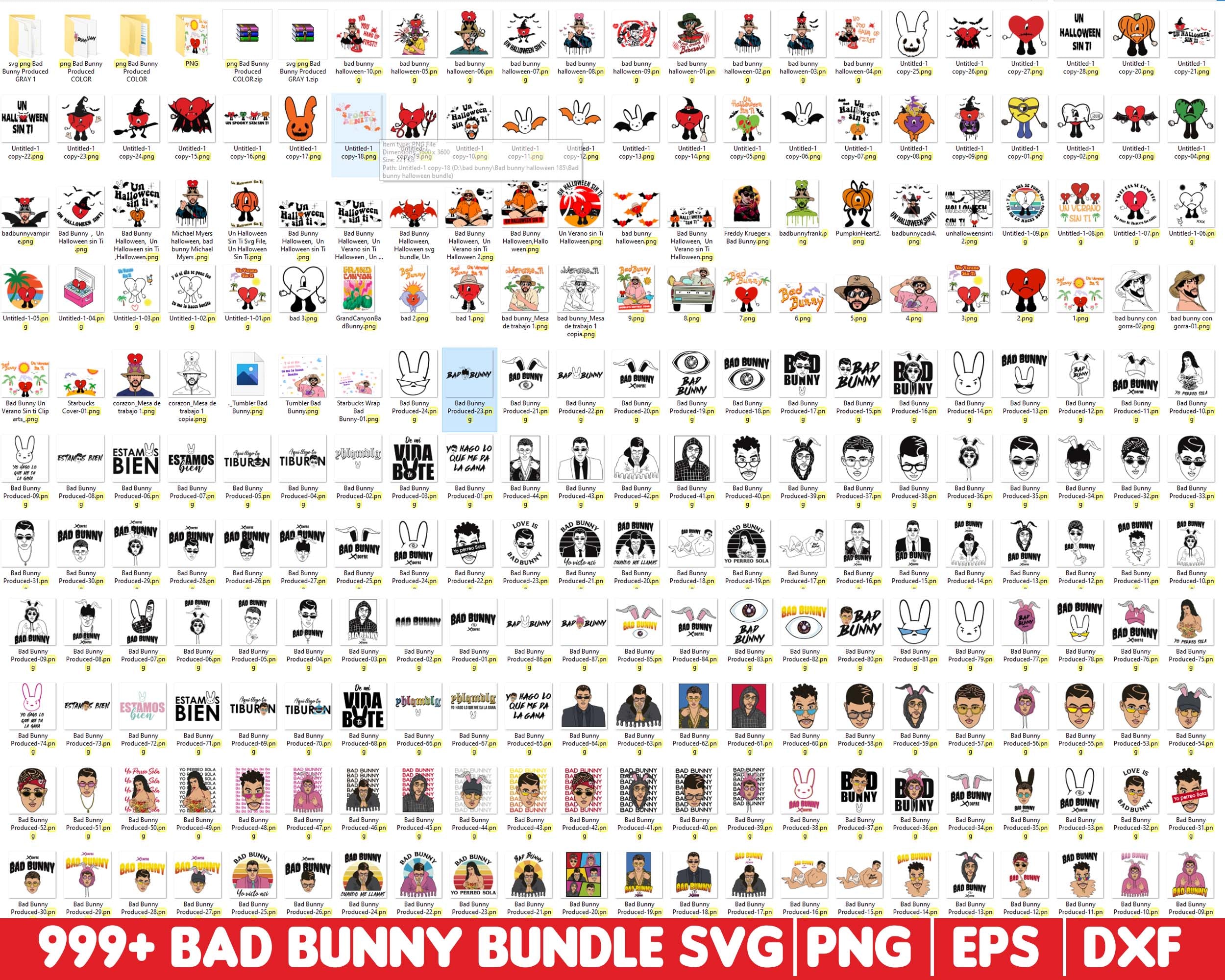 999+ Bad Bunny 4 formats, Bad Bunny SVG, Bad Bunny svg, png, eps, dxf, Digital  download.