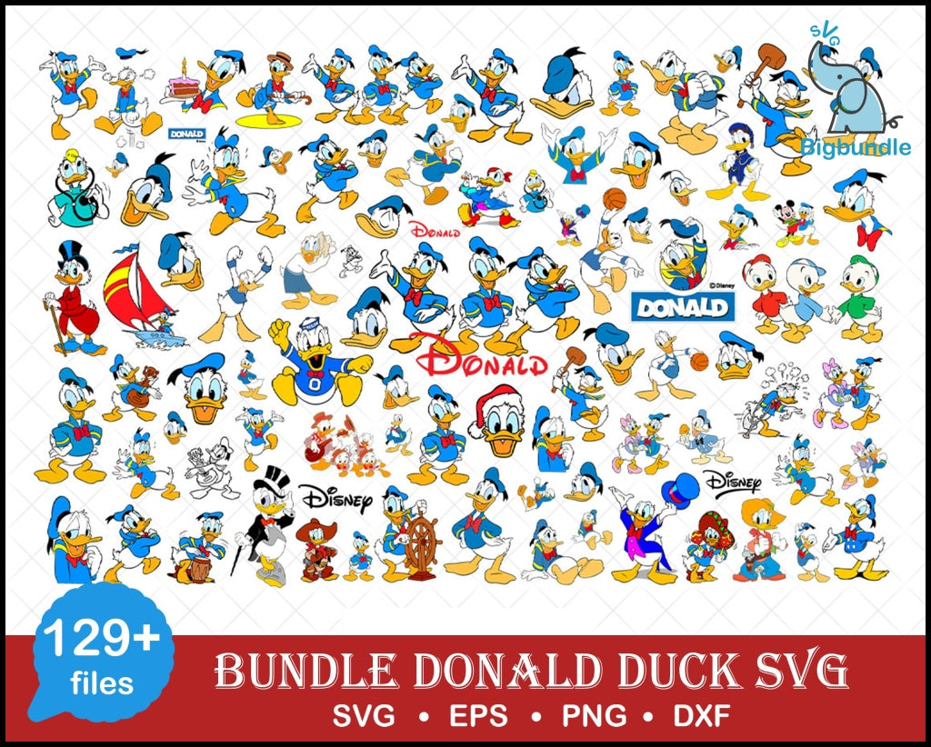 Donald Duck Svg Face Angry Disney Movies Cricut Gift