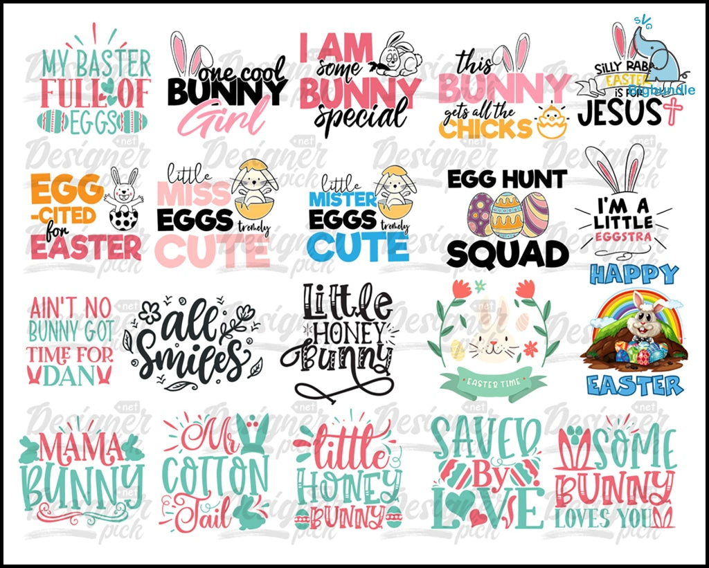 Easter SVG Bundle - Digital download
