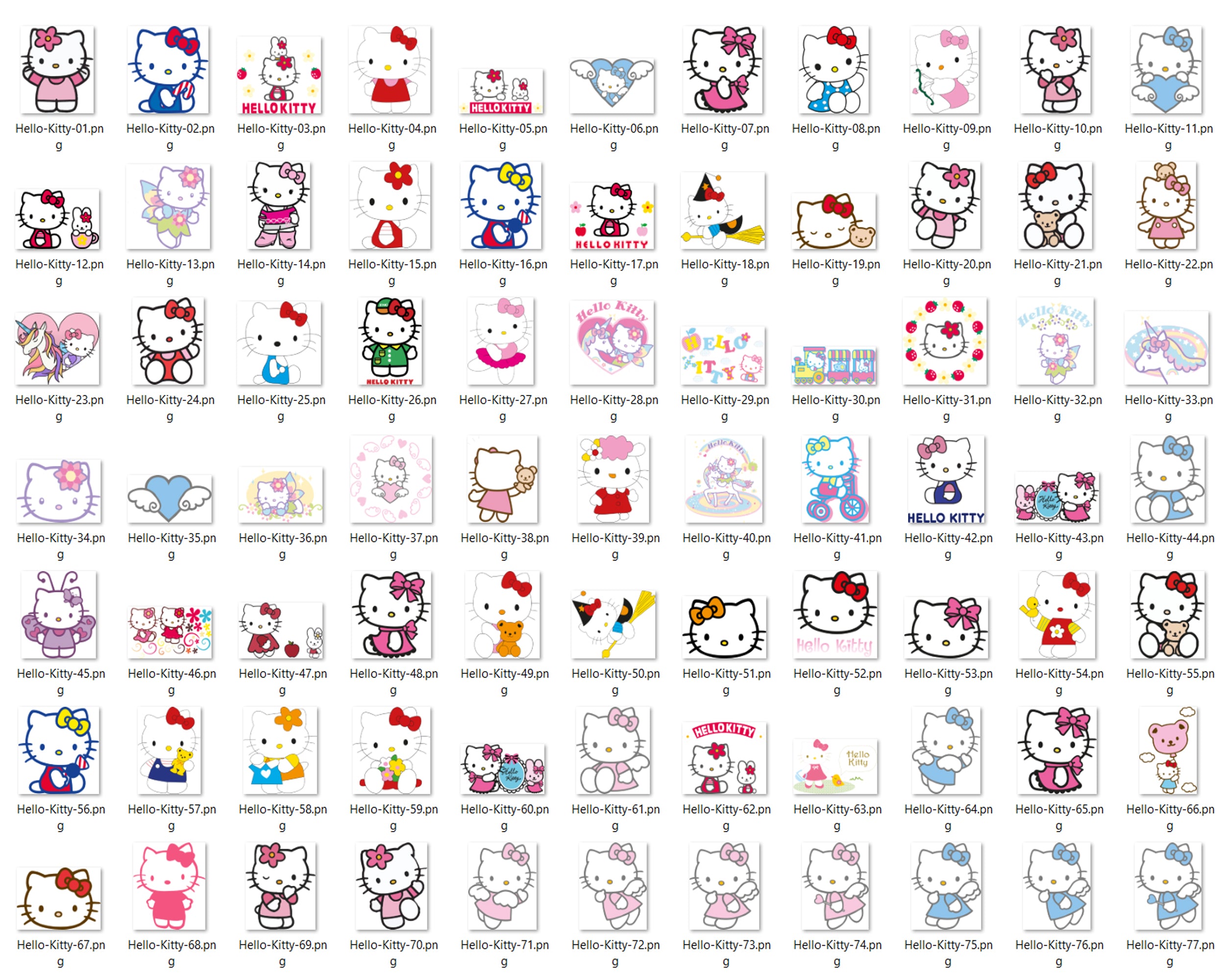 572+ Hello Kitty Bundle svg, Hello kitty svg, eps, png, dxf