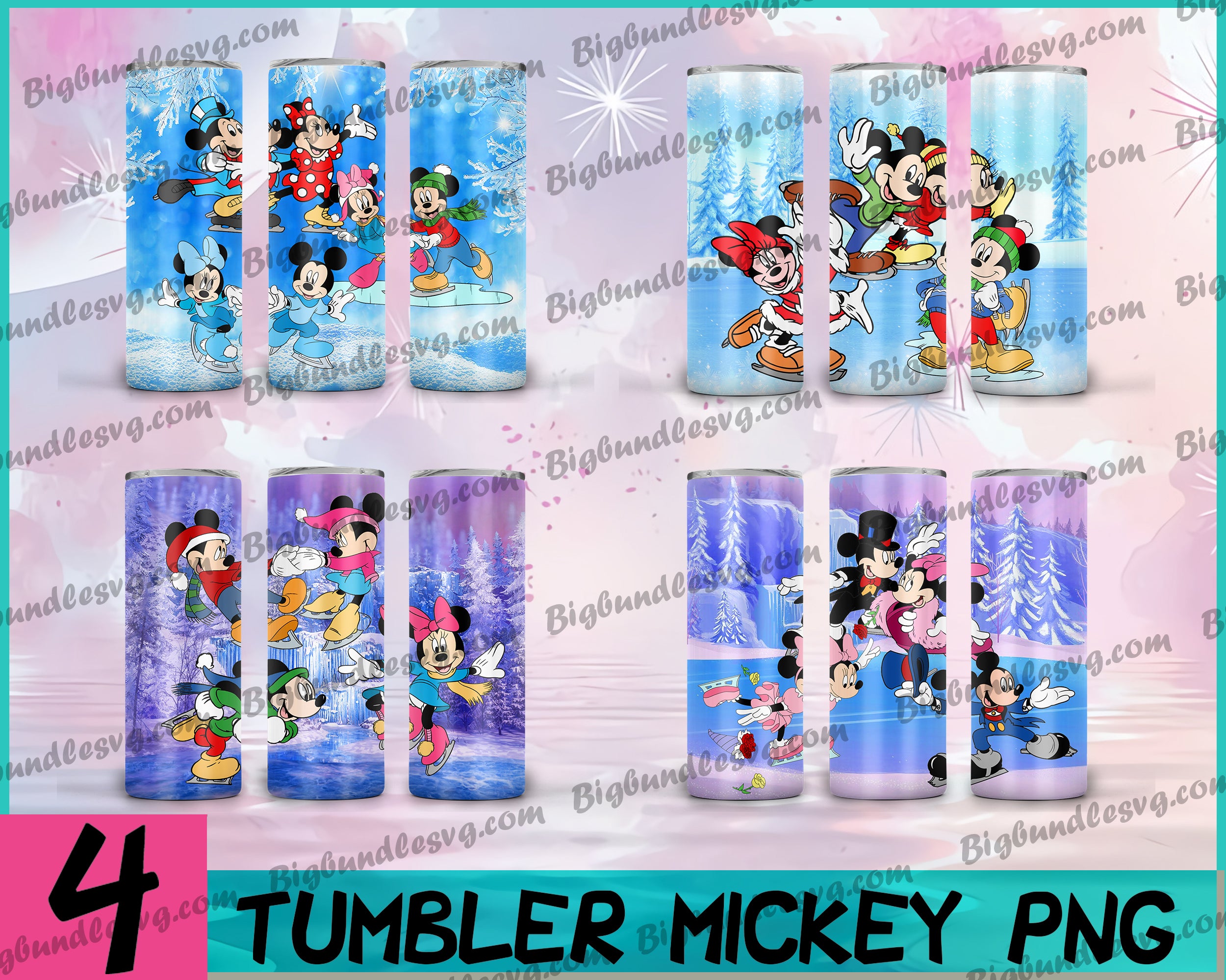 Mickey Tumbler - Mickey PNG - Tumbler design - Digital download