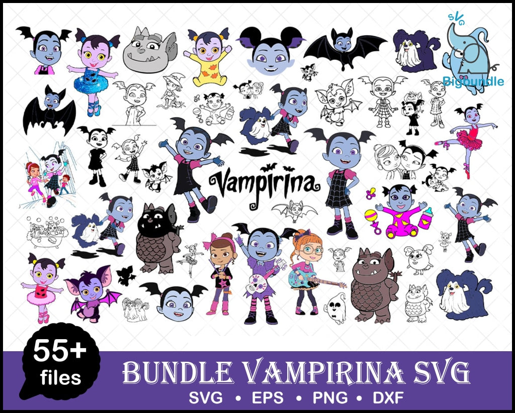 Vampirina svg bundle, Vampirina svg, png, dxf, Vampirina svg files for cricut, Vampirina svg clipar
