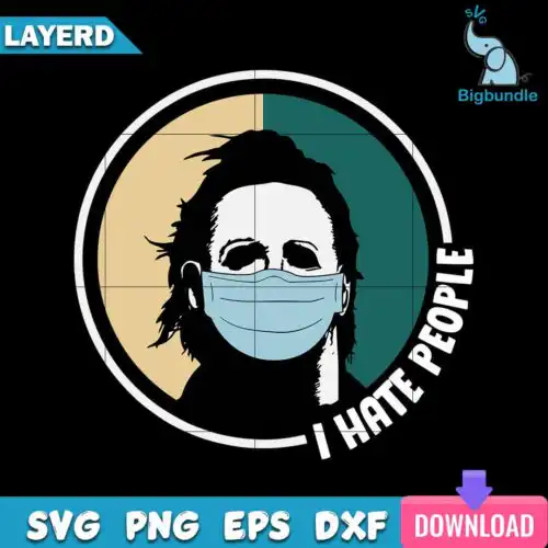 Michael Myers Face Mask Svg, Halloween Svg, SG22062364