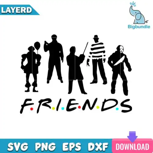 Friend Horror Svg, Horror Moive Svg, Halloween Svg, SG22062335