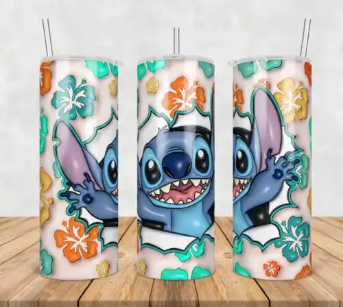 106.jpg Disney Stitch Inflated 3D Tumbler Wrap Png, SG100723106