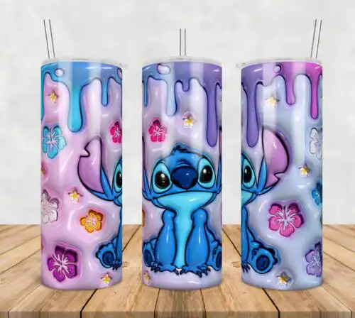 109.jpg Stitch Inflated 3D Tumbler Wrap Png, SG100723109