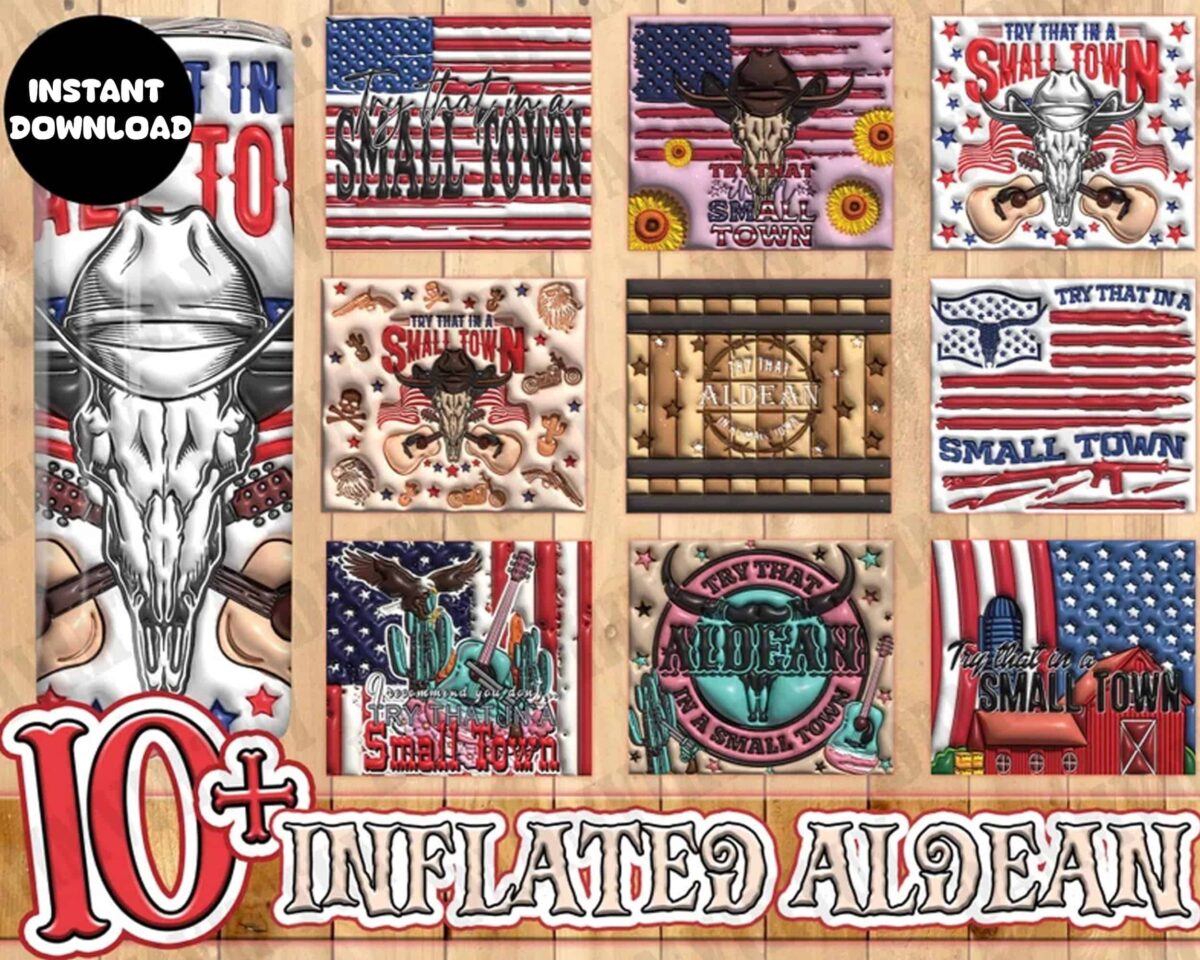 10 3DInflatedTryThatInASmallTownTumblerbundle5.99