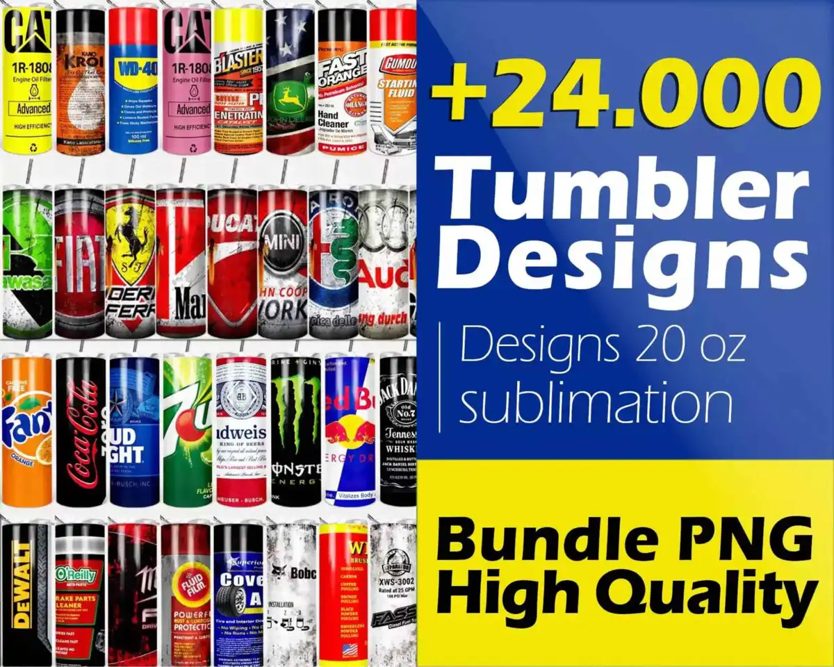 24ktumbler.jpg 24.000+ Tumbler Designs Bundle PNG High Quality, Designs 20 oz sublimation, Bundle Design Template for Sublimation