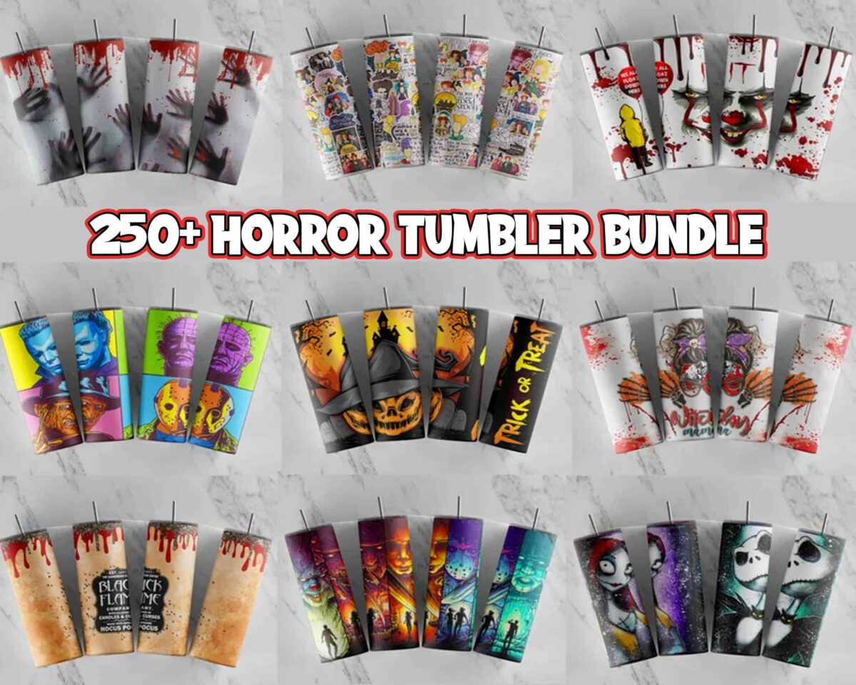 250 HorrorTumblerbundle7.99