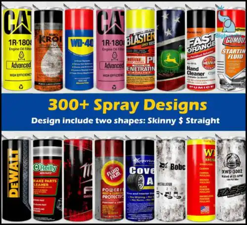 300 Spray Designs Bundle PNG High Quality,Designs 20oz Skinny Straight & Tapered Bundle, Bundle Design Template for Sublimation