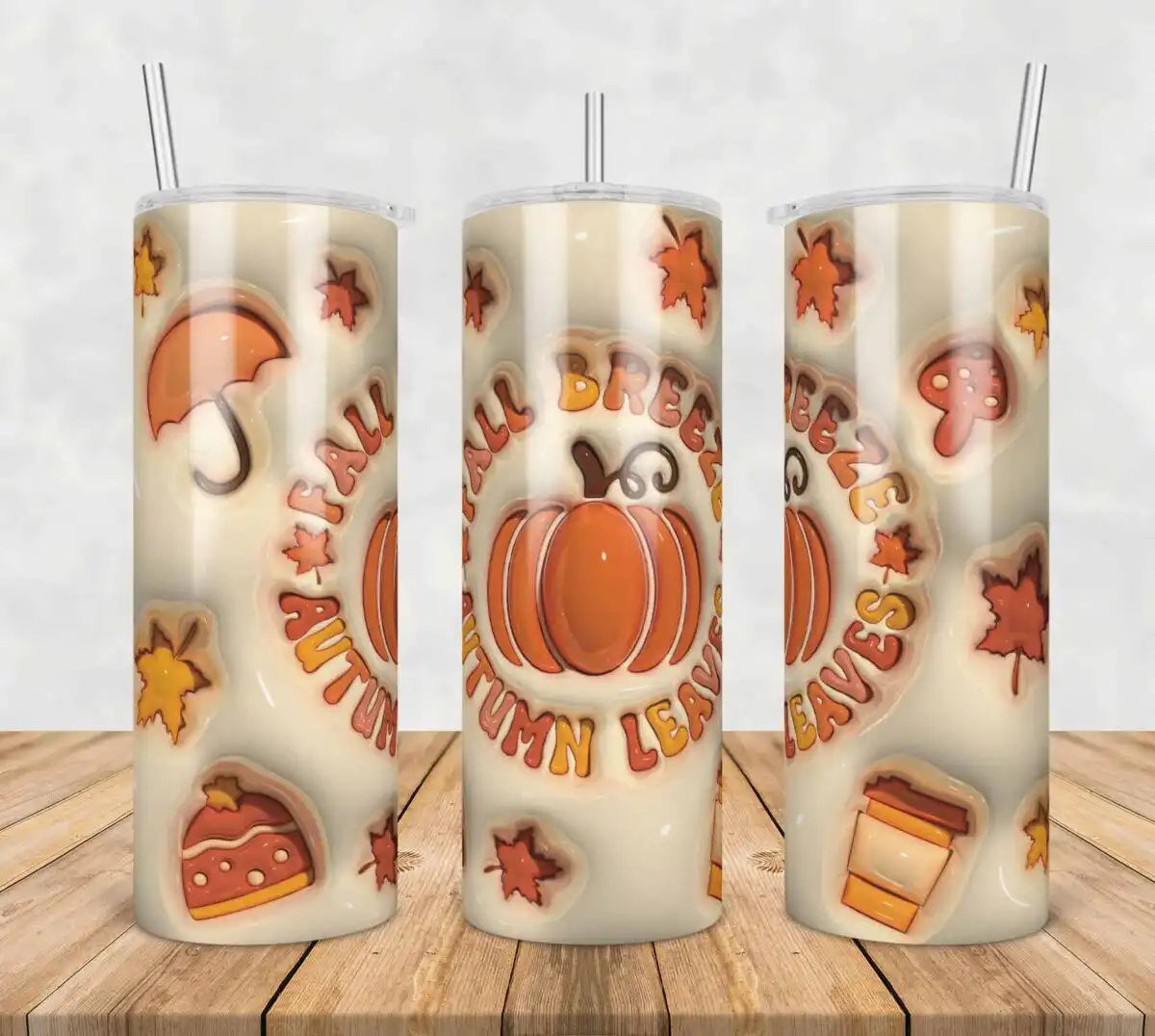 3dinflatedpufffallbreezefallautum.jpg 3D Inflated Puff Fall Breeze Fall Autum,3d inflated tumbler wrap, 20oz Skinny Tumbler png,digital dowwnload.