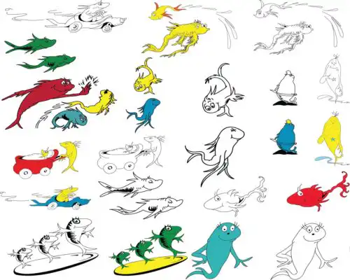 Dr seuss bundle svg, dr seuss svg, dr seuss quotes svg, png, dxf, eps digital file