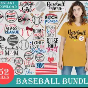 52-baseball-bundle-svg-eps-png-dxf-266.jpg Baseball bundle preview sheet with Baseball Mama and Pitch Please typography and bats