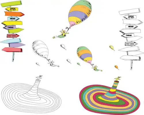 Dr seuss bundle svg, dr seuss svg, dr seuss quotes svg, png, dxf, eps digital file