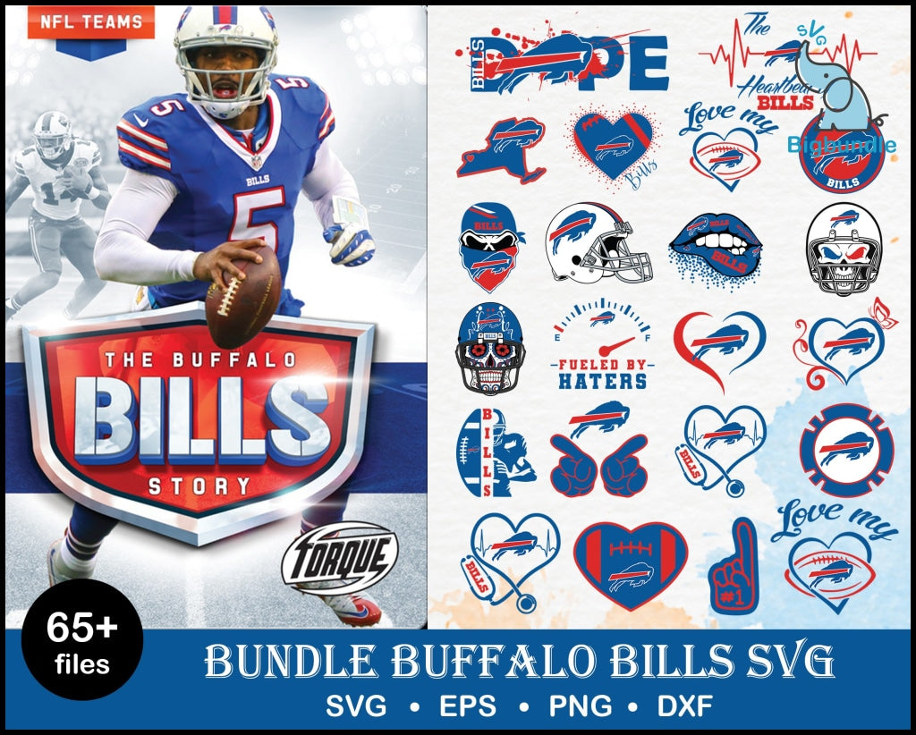 65+ Buffalo Bills bundle svg, Bills bundle svg, Nfl svg, png, dxf, eps digital file