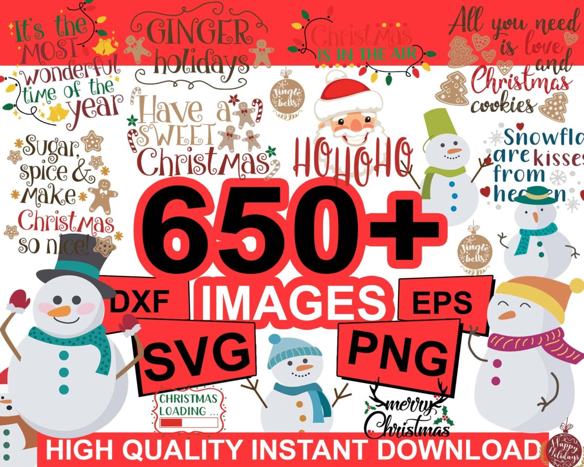 650 ChristmasnSVG