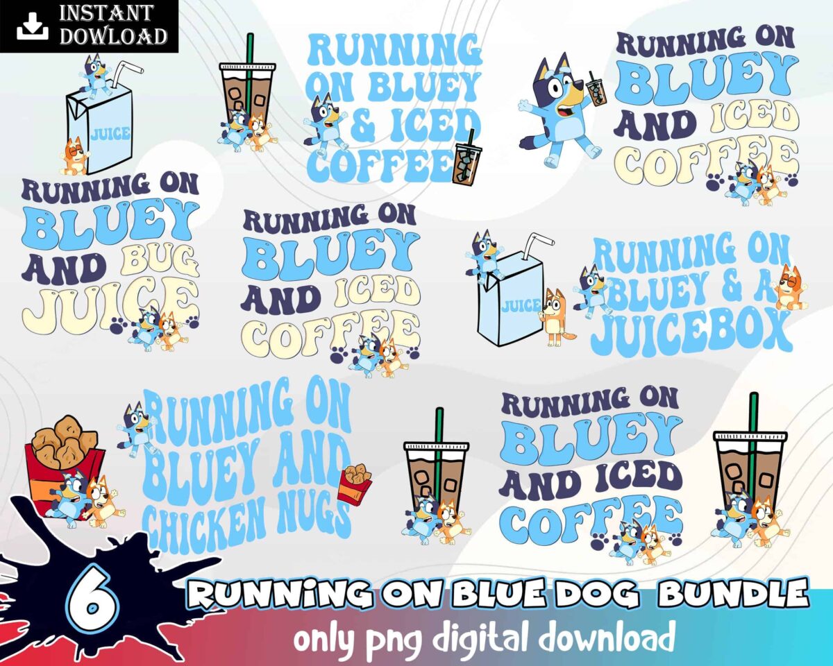 6RunningonBlueDog