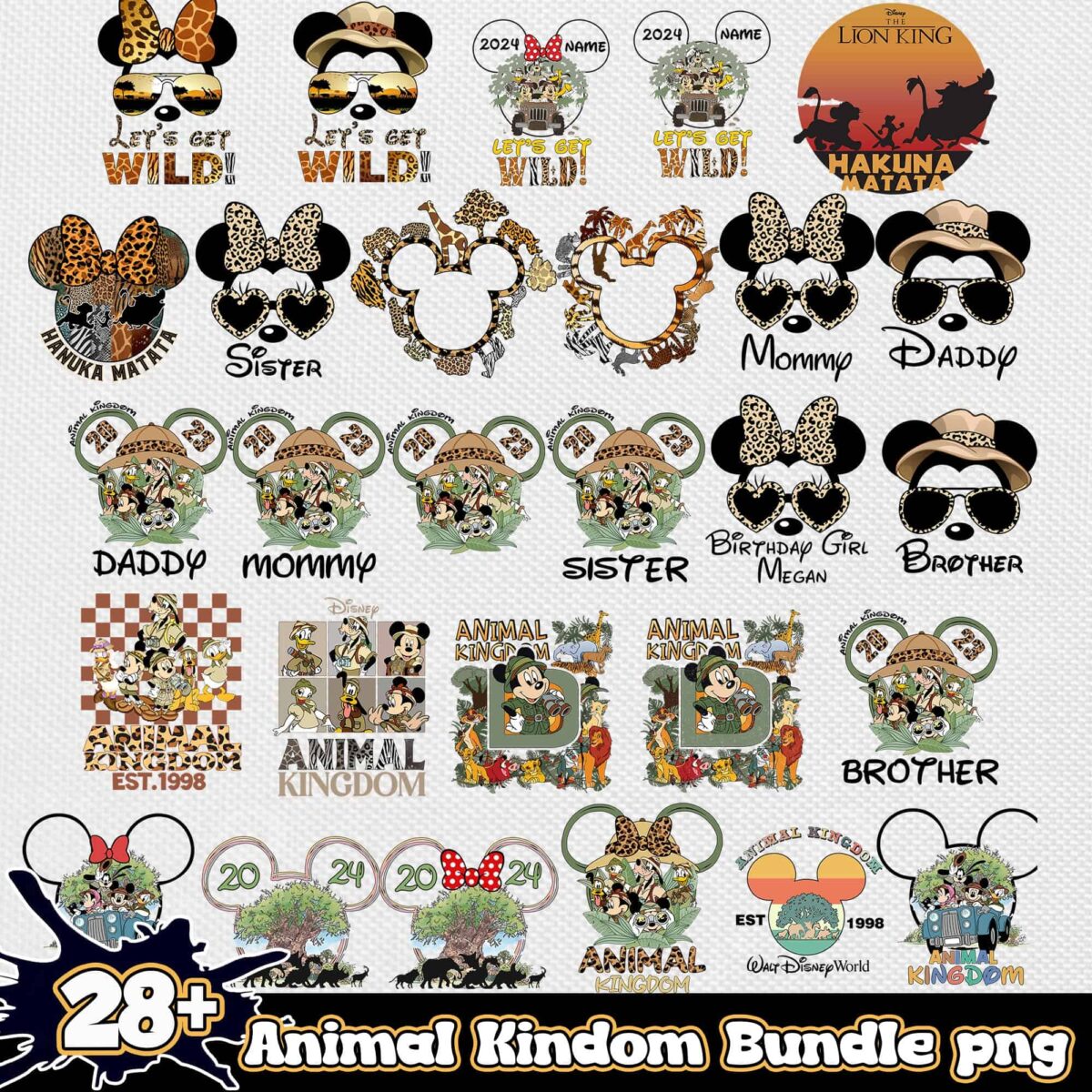 Animaldisneypngbundle