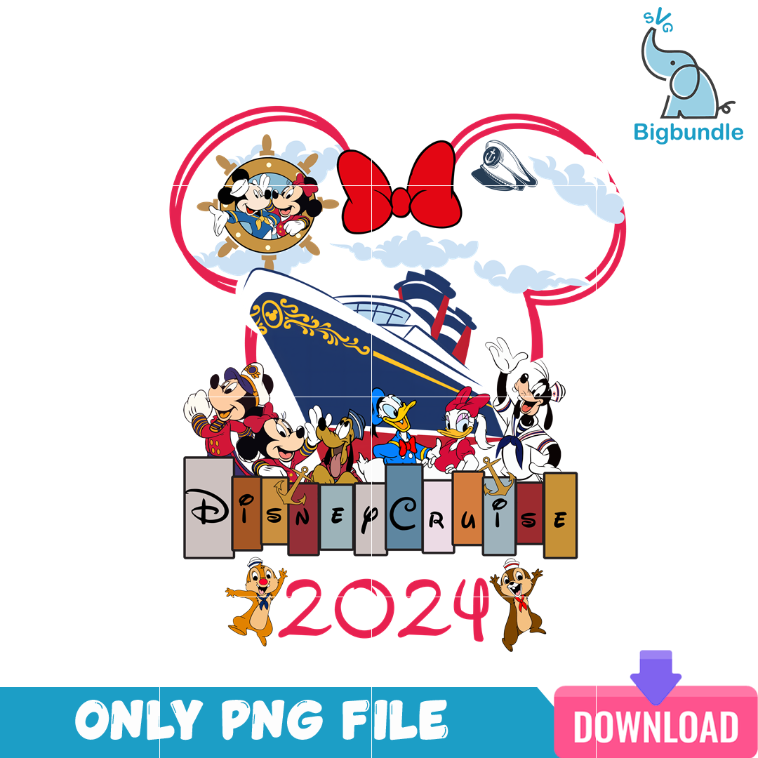 Disney Cruise Minnie Themed PNG