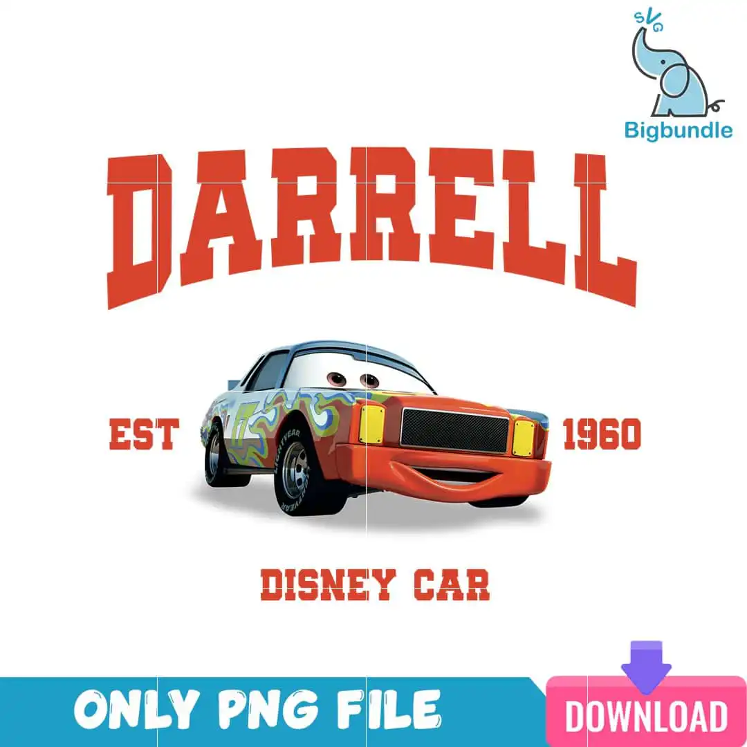 blue1801248-co-2.png Disney Cars Darrell Est 1985 PNG