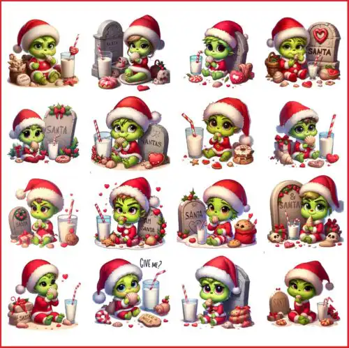 BabyGrinchSanta.jpg Baby Grinch Santa bundle png