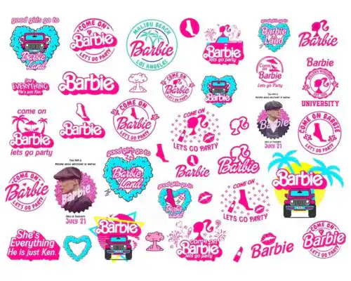 Barbi Bundle svg, Instant download