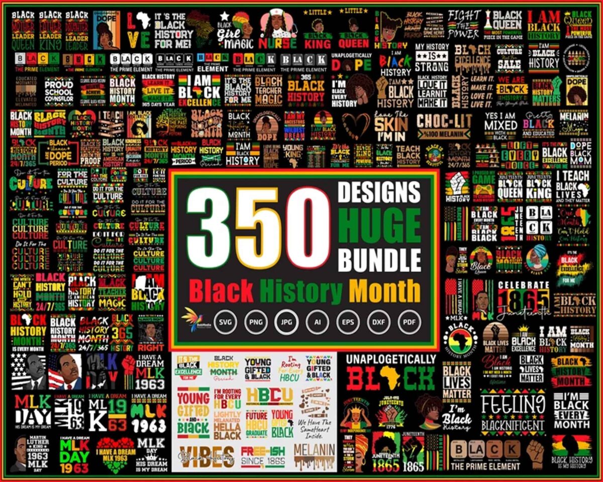 BlackHistoryMonthSVGbundle1