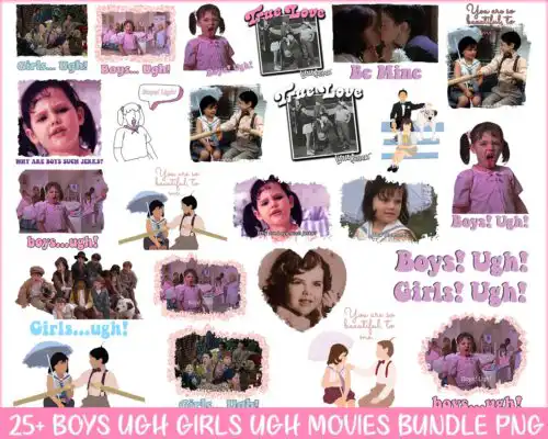 Updated 25 Valentine's day svg, Girls Ugh bundle, Boys Ugh png, Funny Valentine movie png, Love Day