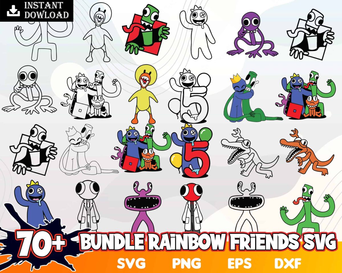 BundleRainbowfriendsSVG5.99