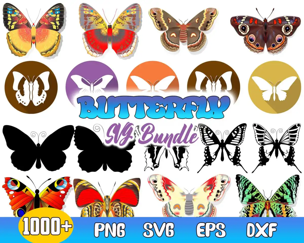 Butterfly SVG Bundle - Digital download